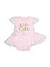 Gerber 100% Cotton Pink Dress Size 0-3 mo - photo 1