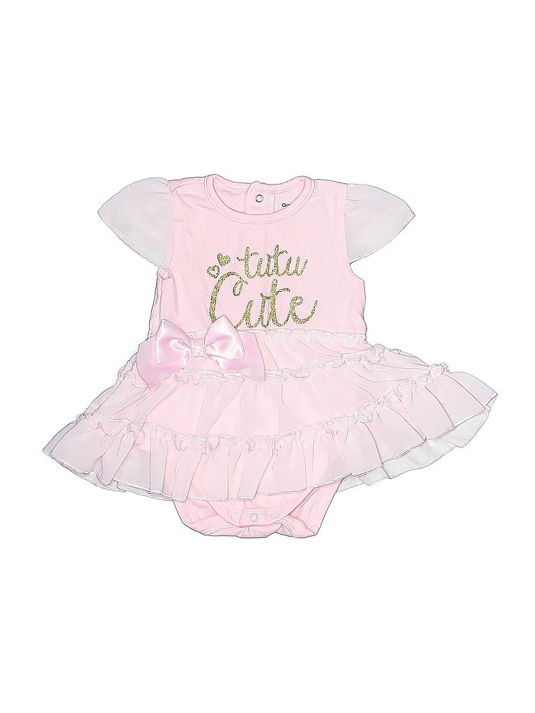 Gerber 100% Cotton Pink Dress Size 0-3 mo - photo 1