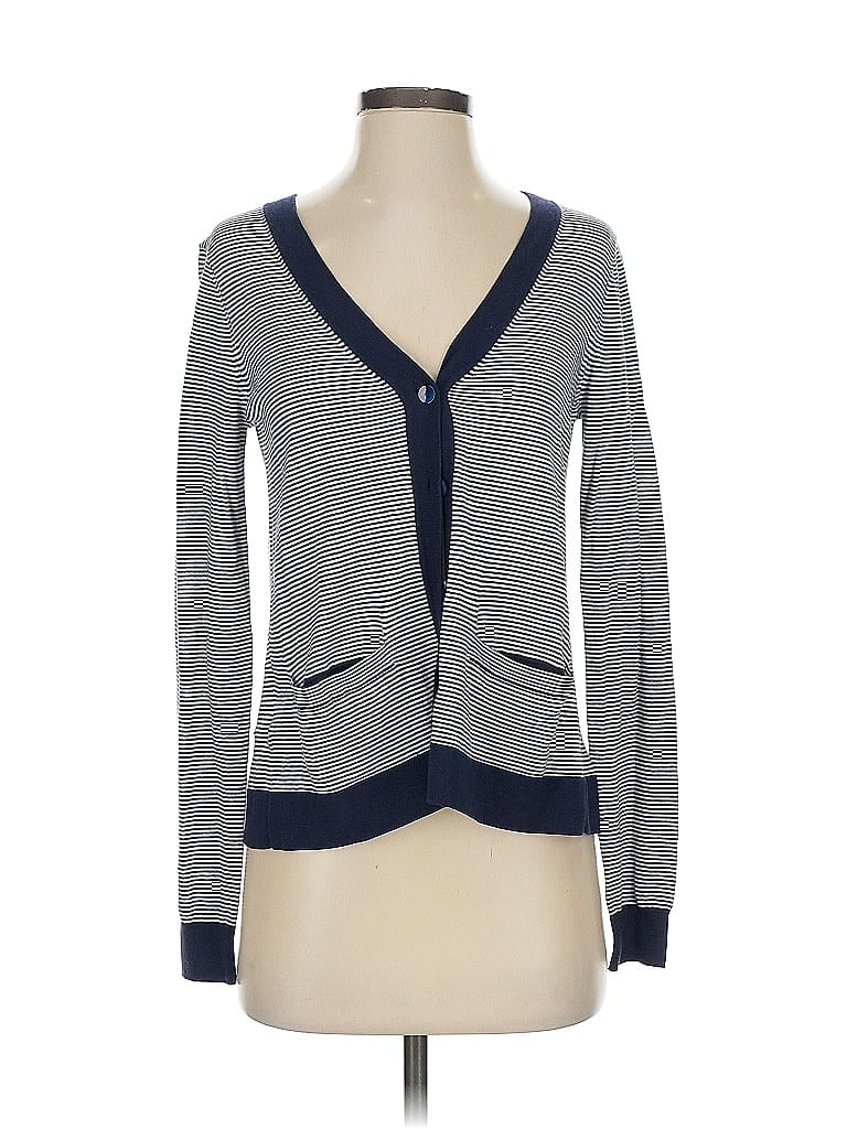 Pre-owned Tommy Bahama Cardigan Sweater In Black