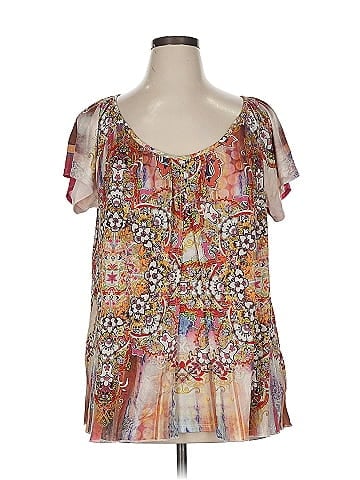 Energie Short Sleeve Blouse (view 1)