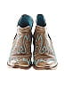 Ariat Teal Tan Ankle Boots Size 8 - photo 2