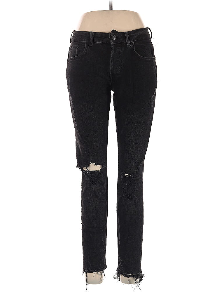 Short Jeans Mini Zara Noir - Taille XS, Fabriqué En Espagne