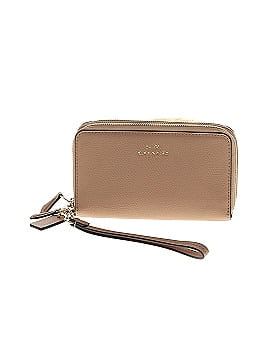 Coach Leather Wristlet