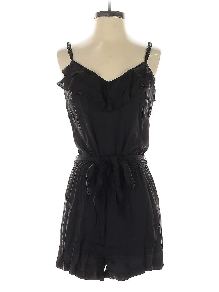 Pre-owned White House Black Market Romper In Black