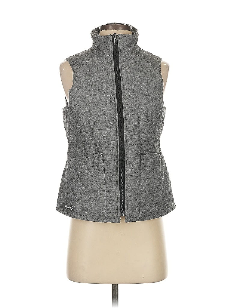 Claridge + King 100% Cotton Gray Vest Size S - photo 1