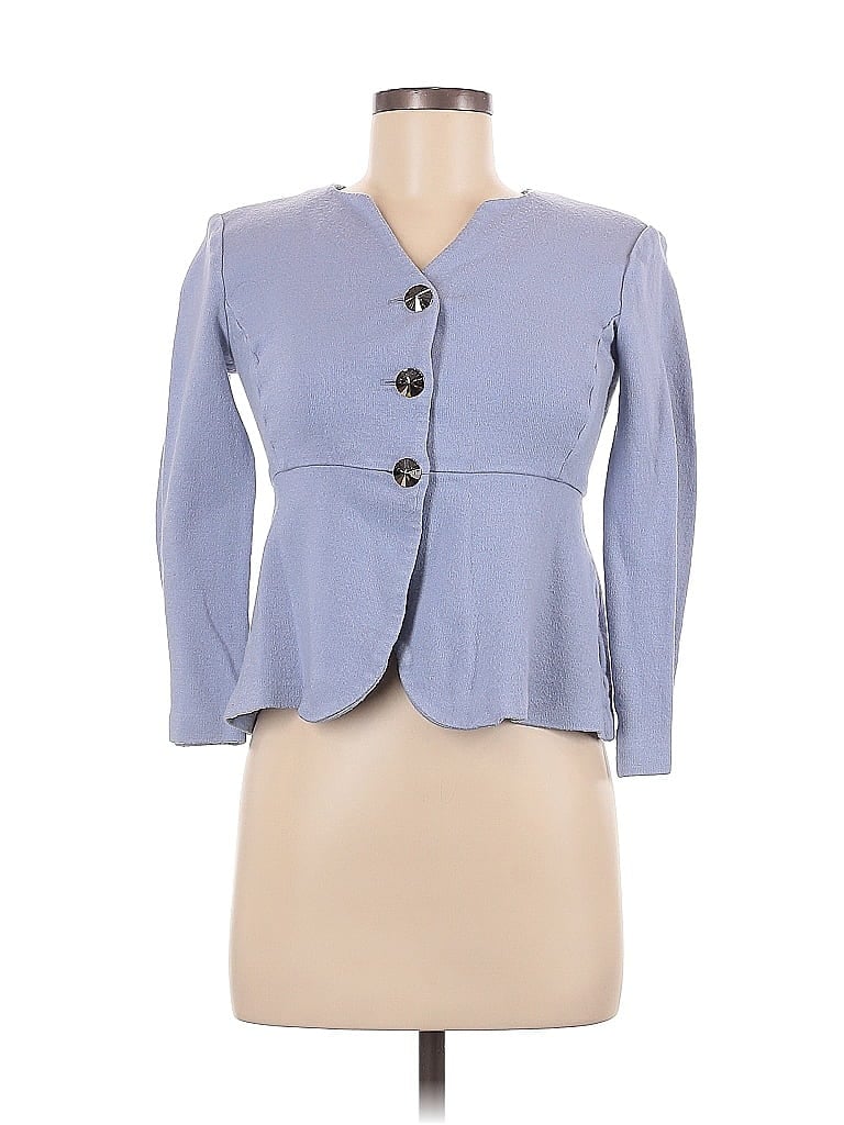 Click to view more detailed imagery on our partner's website Pre-owned St John Cardigan Sweater In Blue
