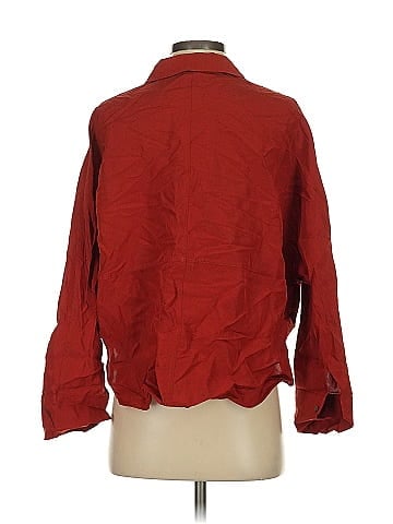 Massimo Dutti 3/4 Sleeve Button-Down Shirt (view 2)