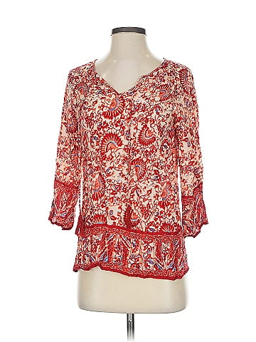 Lucy & Laurel 3/4 Sleeve Blouse (view 1)