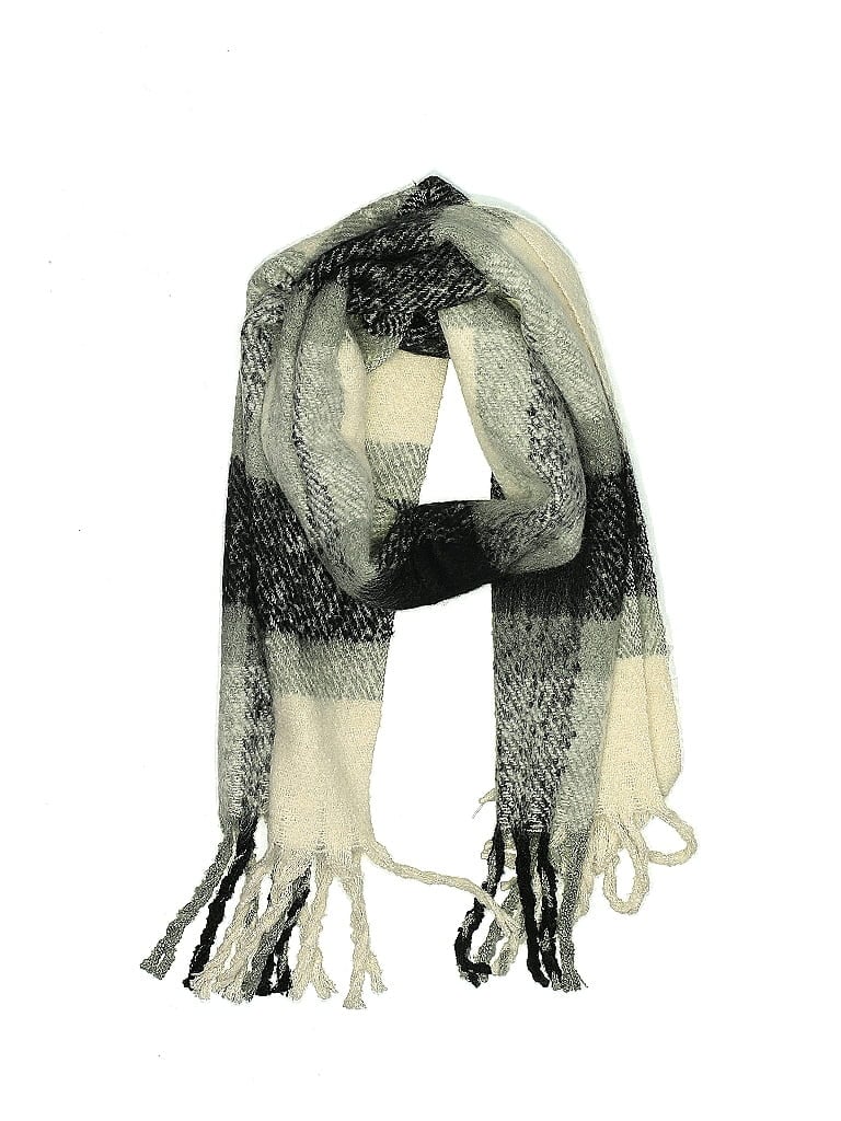 Pre-owned Assorted Brands Scarf In Black