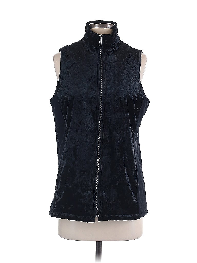XCVI 100% Poly Blue Vest Size S - photo 1