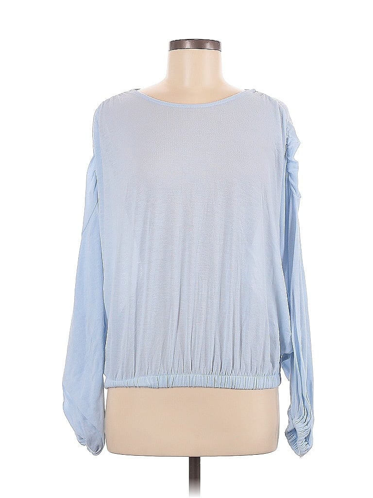 Pre-owned Express Pullover Sweater In Blue
