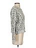 Rails Animal Print Gray Silver Pullover Sweater Size S - photo 4