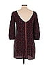 Paraella 100% Polyester Print Black Casual Dress Size L - photo 2