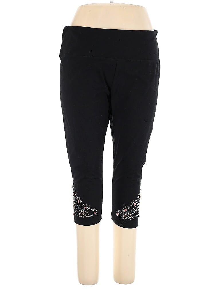 Intro Love Black Active Pants Size 2X - photo 1