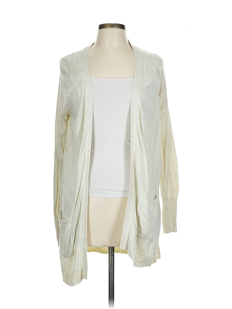 Pre-owned Mossimo Cardigan Sweater In White