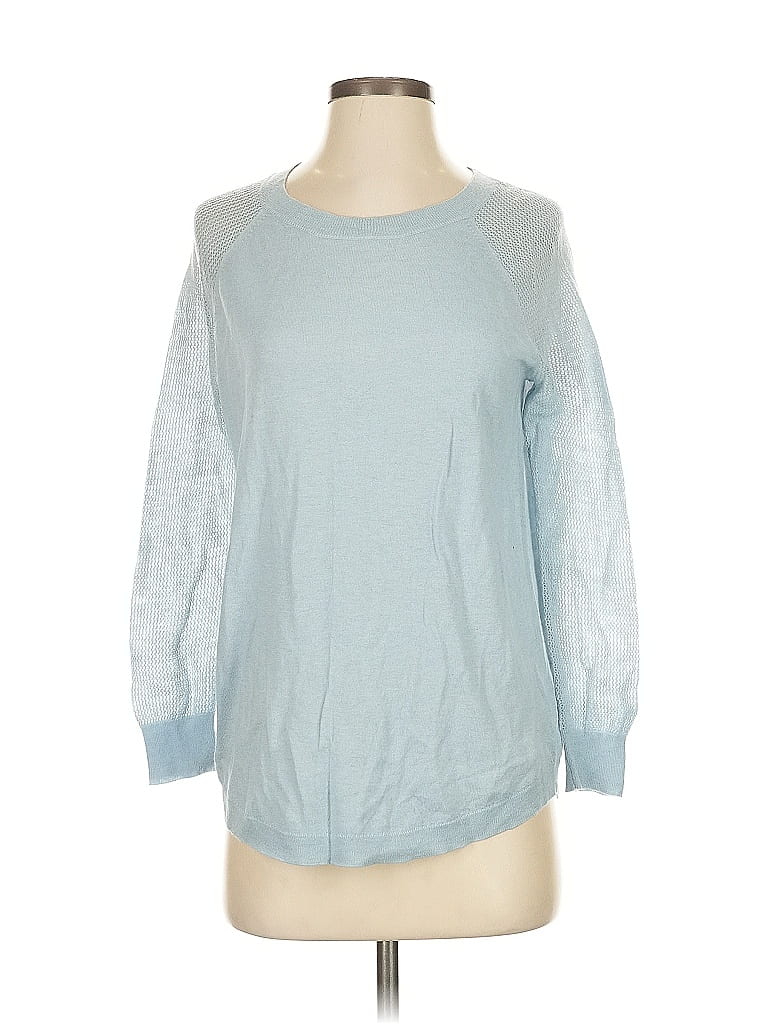 Pre-owned J.crew Factory Store Wool Sweater In Blue