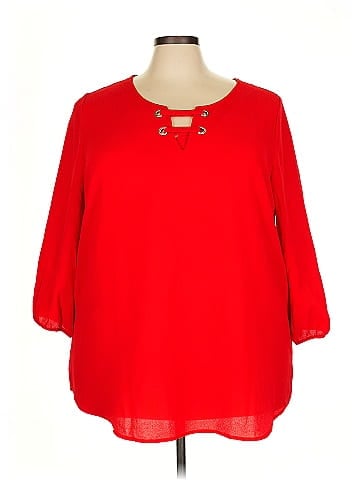 Cathy 3/4 Sleeve Blouse (view 1)