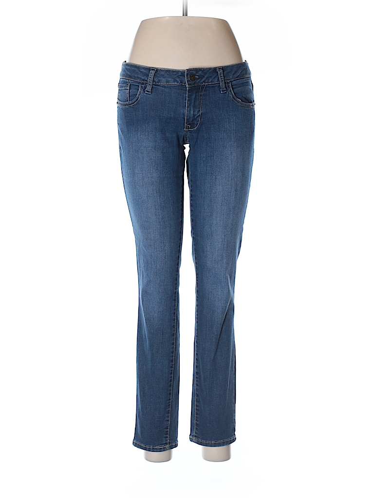 Old Navy 100% Cotton Solid Dark Blue Jeans Size 8 - 60% off | thredUP