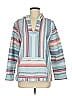 Faherty 100% Cotton Blue Pullover Sweater Size M - photo 1