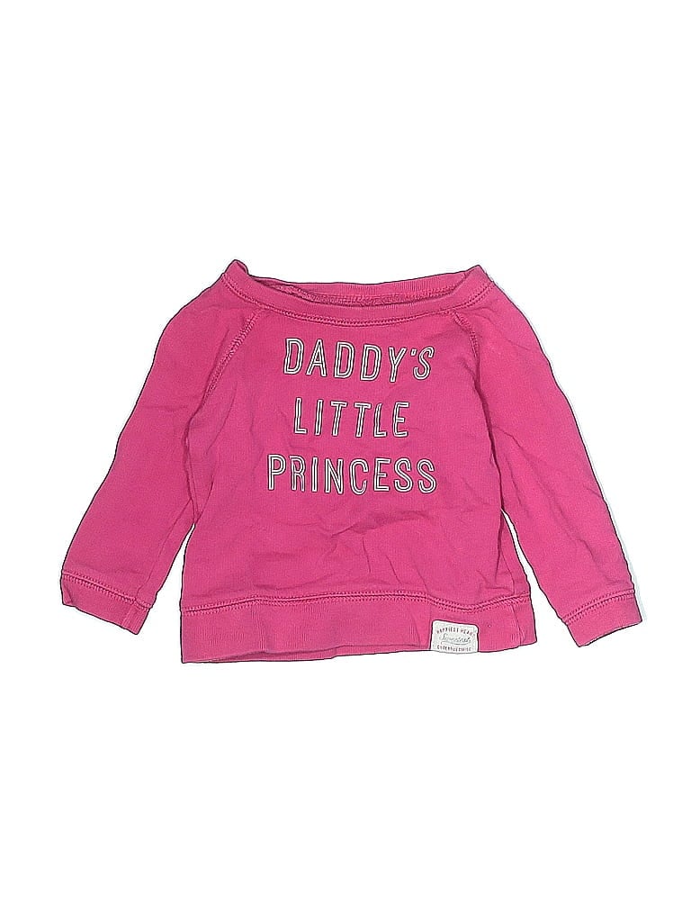 Carter's 100% Cotton Pink Sweatshirt 3-6 MO / 6 MO - photo 1