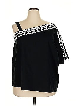 Dg^2 By Diane Gilman 3/4 Sleeve Blouse