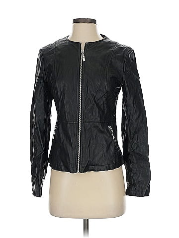 Zara Faux Leather Jacket (view 1)