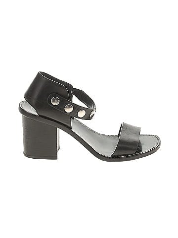 Mulberry Leather Block Heel Sandals (view 1)