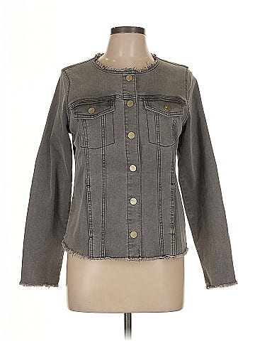 LOGO by Lori Goldstein Denim Jacket (view 1)