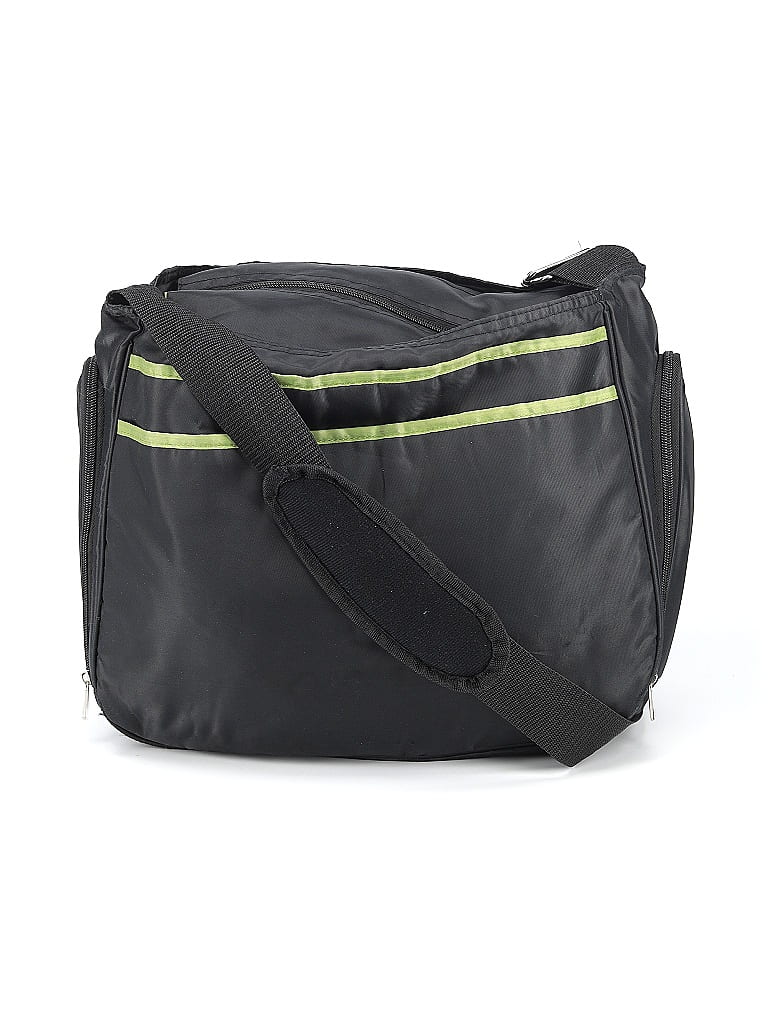 Assorted Brands 100% Nylon Black Diaper Bag One size - photo 1
