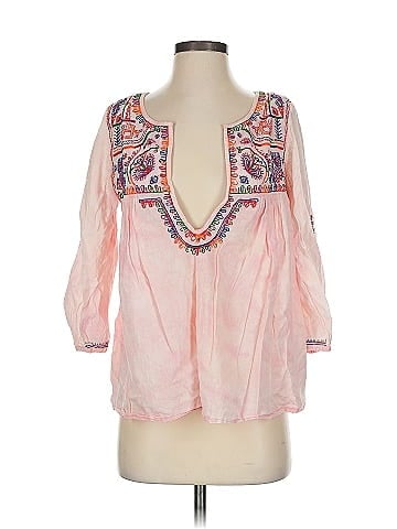 Calypso St. Barth 3/4 Sleeve Blouse (view 1)