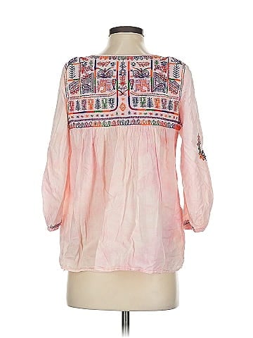 Calypso St. Barth 3/4 Sleeve Blouse (view 2)