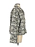 Chico's Design 100% Cotton Print Gray Jacket Size L - photo 4