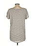 ALTERNATIVE Stripes Gray Short Sleeve T-Shirt Size L - photo 2