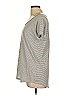 ALTERNATIVE Stripes Gray Short Sleeve T-Shirt Size L - photo 5