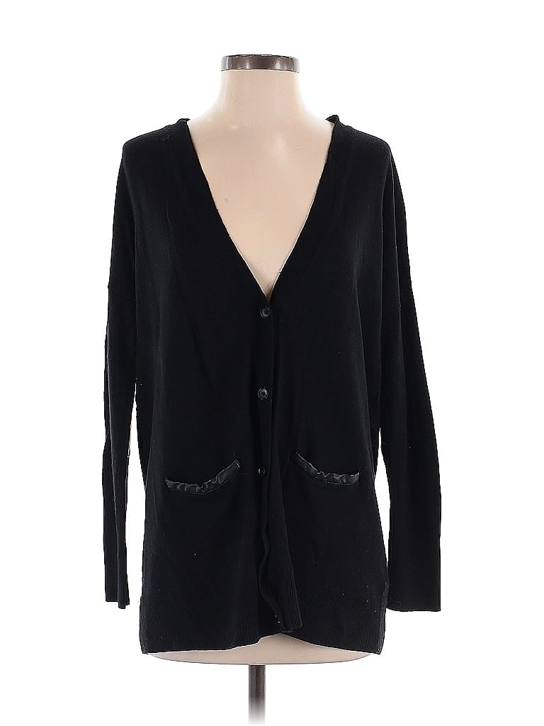 Pre-owned Banana Republic Cardigan Sweater In Black