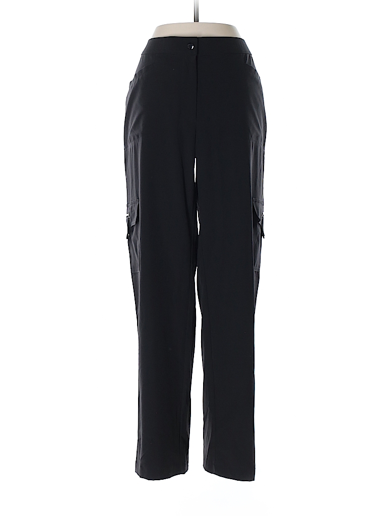 Zenergy by Chico's Solid Black Cargo Pants Size Sm (0.5) - 84% off ...