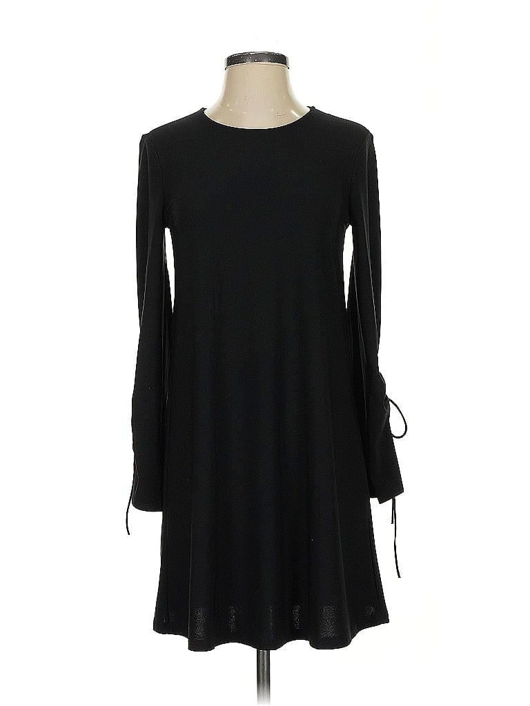 Pre-owned Mng Casual Dress In Black