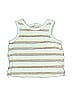 EZPZ Easy Peasy 100% Organic Cotton Ivory Sleeveless Top Size 3-6 mo - photo 1