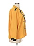 Chaus 100% Polyester Color Block Yellow 3/4 Sleeve Blouse Size 16 - photo 4