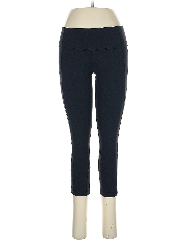 Pre-owned Lululemon Athletica Active Pants In Blue