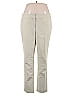 Ann Taylor Factory Solid Ivory Casual Pants Size 14 - photo 1