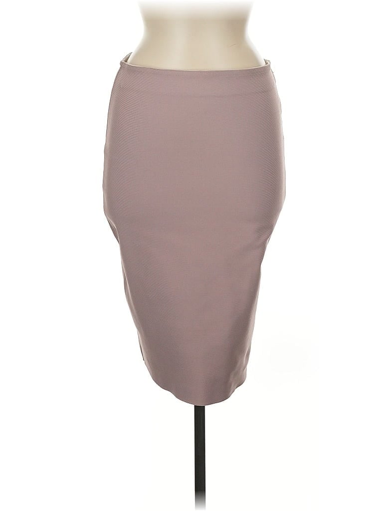 Pre-owned Haute Monde Formal Skirt In Gray
