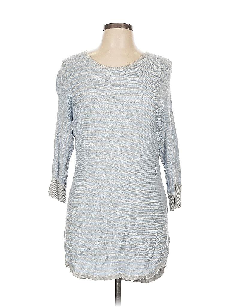 Pre-owned Dana Buchman Pullover Sweater In Blue