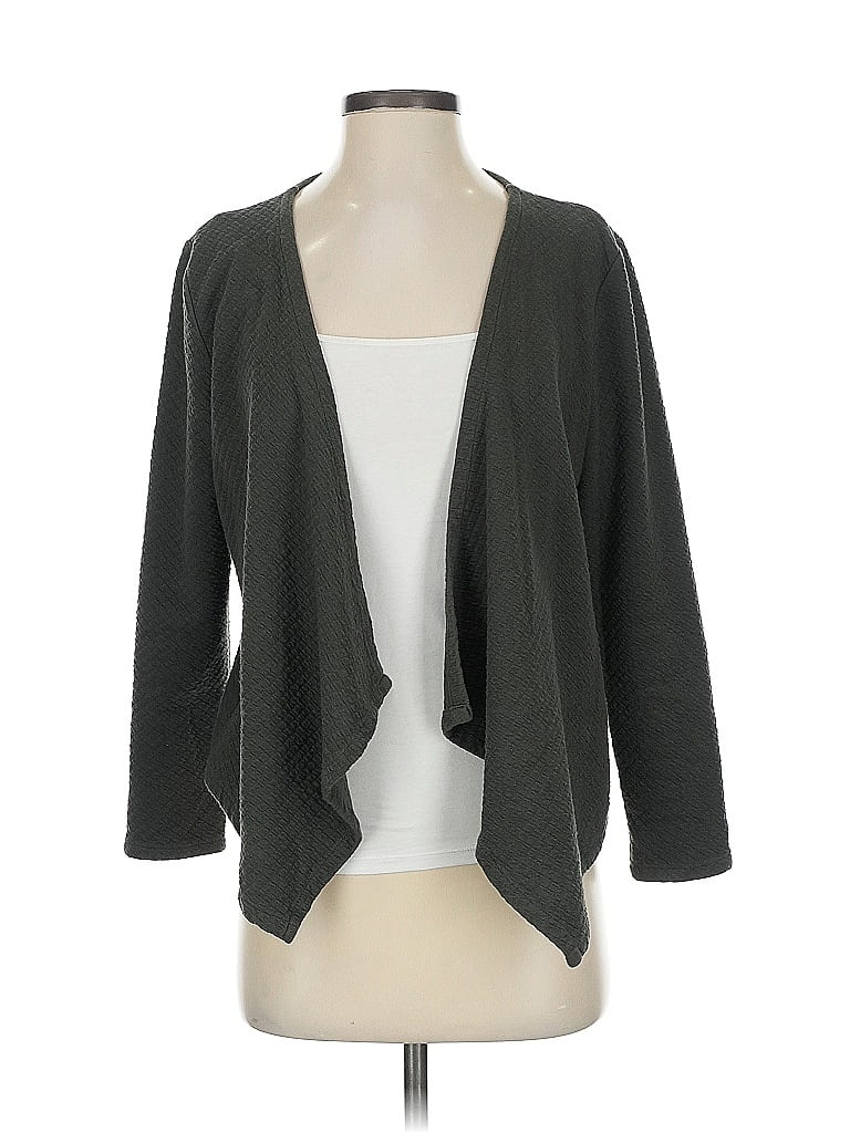 PUREJILL Pre-owned Cardigan Sweater In Gray