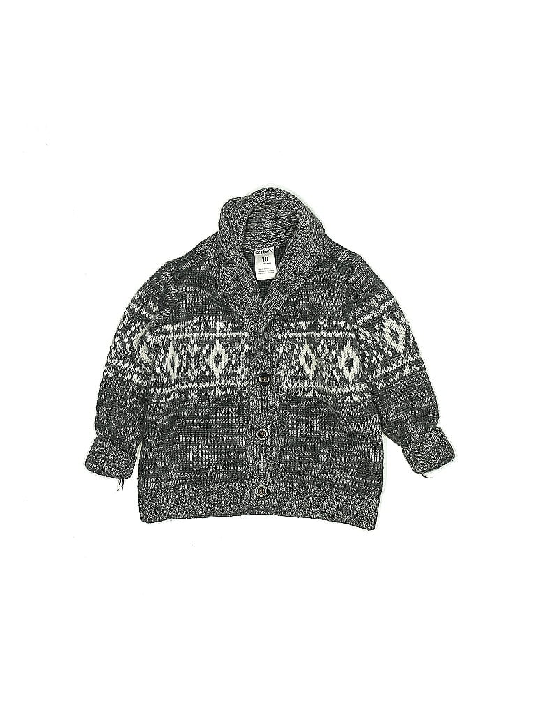 Carter's Gray Cardigan 12-18 MO / 18 MO - photo 1