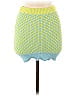 For Love & Lemons 100% Recycled Polyester Green Blue Casual Skirt Size S - photo 2