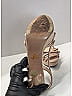 Prada 100% Patent Leather Ivory Tan Patent logo sandals Size EU 39 1/2 - photo 12