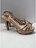 Prada 100% Patent Leather Ivory Tan Patent logo sandals Size EU 39 1/2 - photo 11