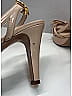 Prada 100% Patent Leather Ivory Tan Patent logo sandals Size EU 39 1/2 - photo 9
