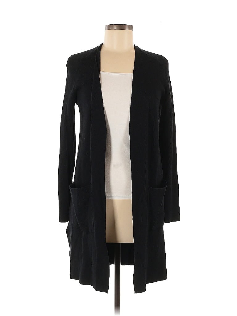 Pre-owned Ann Taylor Cardigan Sweater In Black
